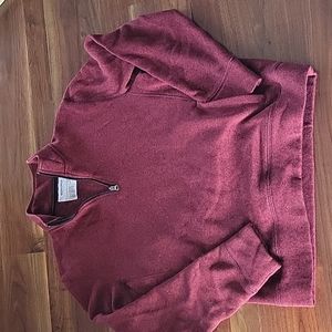 3/4 zip sweatshirt